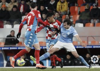 Un momento del partido que ha enfrentado a la UD Ibiza contra el Lugo. Foto: twitter.com/ibizaud
