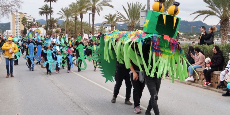 Rúa de Carnaval de Sant Antoni en una imagen de archivo.