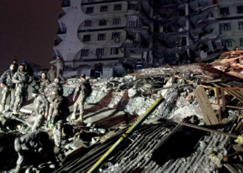 Terremoto en Turquía. Foto Nieznana Osoba