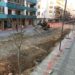 Obras en Isidor Macabich esta mañana de miércoles.