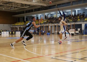 Imagen del encuentro, facilitada por el CB Sant Antoni