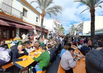 Un momento de la celebración de este sábado de la Fira des Gerret. Fotos: Ajuntament de Santa Eulària.