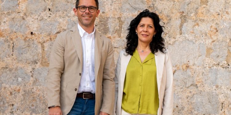 Rafa Triguero y Lola Penín.