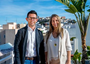 Rafa Triguero y Ana Ferrer.