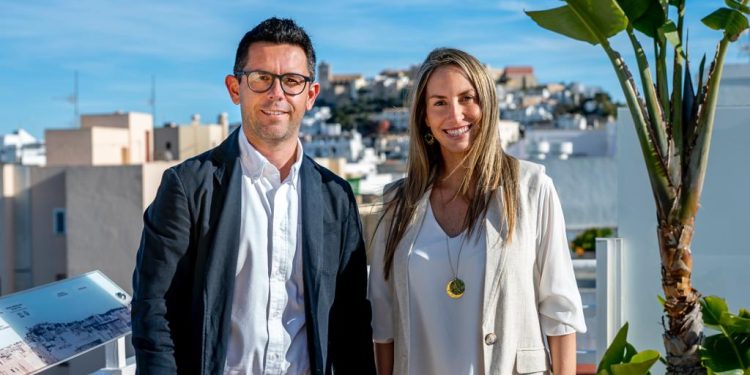 Rafa Triguero y Ana Ferrer.