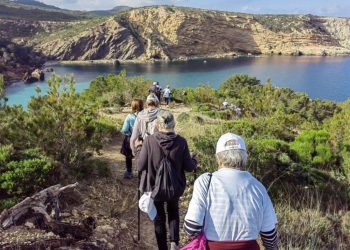 Imagen de archivo de una caminata de ‘Eivissa en Gran’. CIE.