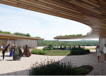 Imatge del futur centre de Ses Nou Rodades