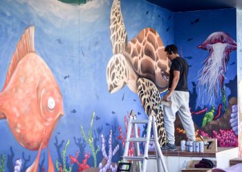 Una intervención del festival Nativ. Foto Andrei Oprescu