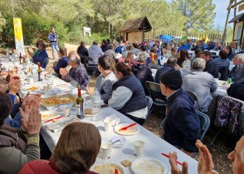Un momento del acto celebrado en Sant Llorenç. Foto: Sa veu des Poble
