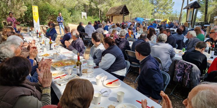 Un momento del acto celebrado en Sant Llorenç. Foto: Sa veu des Poble