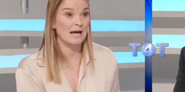 Marga Prohens durante su entrevista en Canal 4