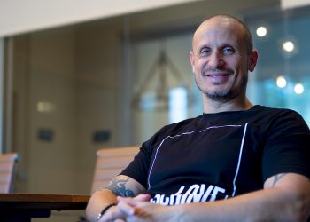 Edoardo di Lorio, en una imagen de la empresa Utopya para la que trabaja como director de operaciones.