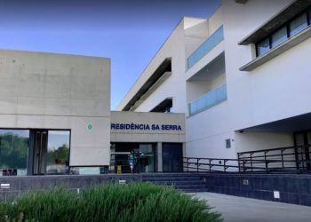 Entrada de la residencia de Sa Serra.