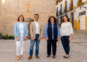 Catiana Fuster, Rafa Triguero, Gema Marí y Blanca Hernández.