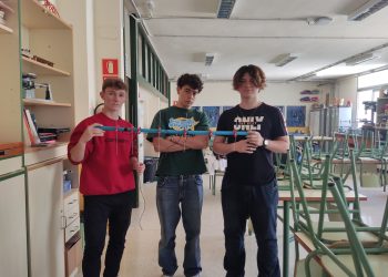 Alumnos del Isidoro Macabich participantes en el certamen. Foto: Instituto Isidoro Macabich