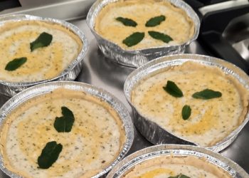 Flaós preparados por las personas participantes.