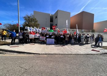 Movilización en Can Raspalls.