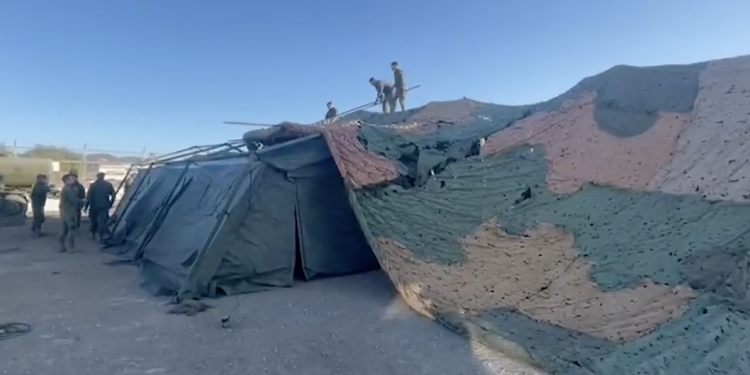 Despliegue en Ibiza para la operación Eagle Eye. Estado Mayor Defensa