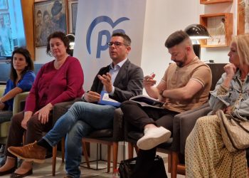 Un momento del acto celebrado por Rafa Triguero. Foto: Partido Popular.