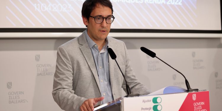 Iago Negueruela, hoy en rueda de prensa.