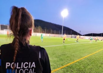 Imagen compartida por la Policía Local de Sant Josep