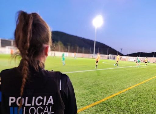 Imagen compartida por la Policía Local de Sant Josep