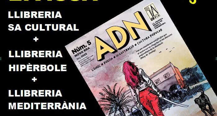 Portada del nou número de la revista ADN.