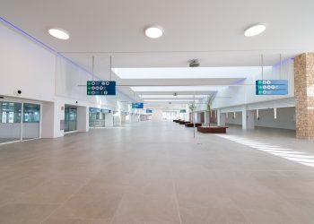Así es el interior de la nuevas estación marítima de Ibiza