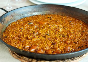 Imagen de un arroz a banda facilitada por la organización del concurso.