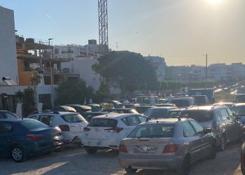 Imagen de archivo de coches en Ibiza. Noudiari