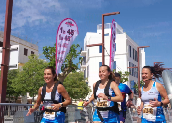 Imagen de una de las ediciones anteriores de la Ibiza Media Maratón.