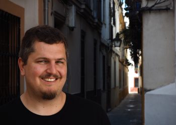 El poeta ibicenco Ben Clark.
Foto: Alberto de la Rocha