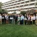 Foto de familia de premiados y autoridades. Fotos de Sergio Cañizares