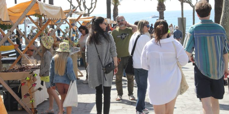Los actos por el Día dela Tierra, que durarán hasta esta tarde, se han celebrado en S'Alamera. Foto: Ajuntament de Santa Eulària.