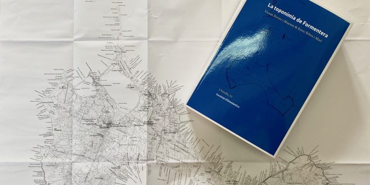 Imatge del llibre La toponímia de Formentera. FOTO: Consell de Formentera