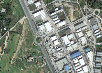 Imagen aérea del Polígono de Montecristo