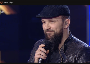 Joaquín Garli en Cover Night. Imagen TVE