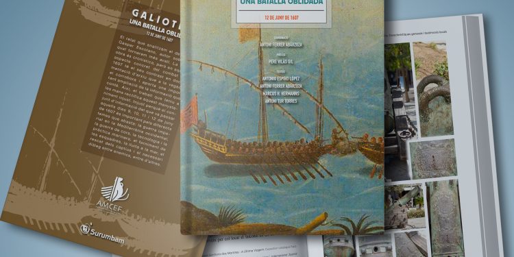 Portada del libro Galiotes, una batalla oblidada