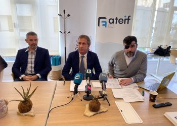 Rueda de prensa de presentación de datos de ATEIF esta mañana