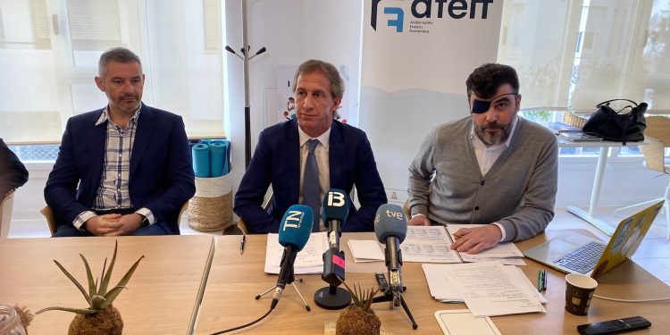 Rueda de prensa de presentación de datos de ATEIF esta mañana