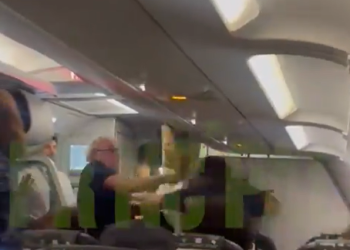 Imagen del vídeo compartido en redes por Principal.cat