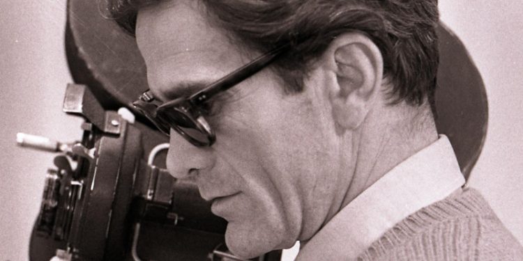 El director de cine Pier Paolo Pasolini
