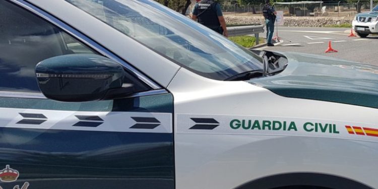 La Guardia Civil en una imagen de archivo en Santa Gertrudis.