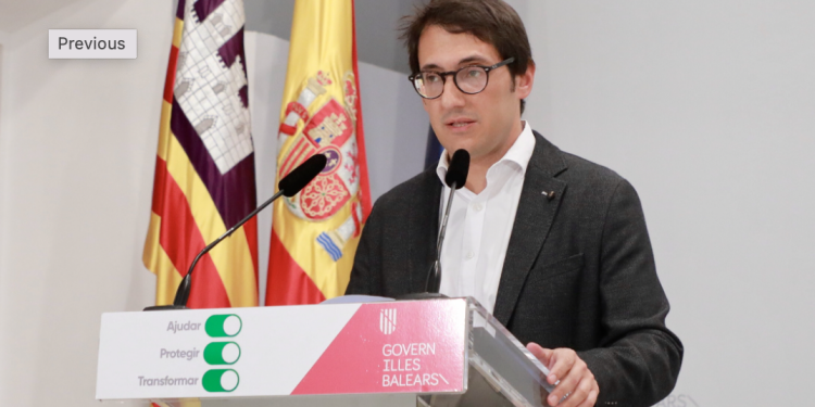 Iago Negueruela, ex conseller de Trabajo, actualmente en la oposición.
