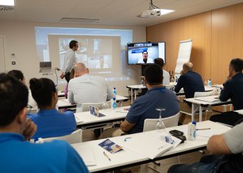 Un momento de la jornada de formación realizada ayer por Grupo Policlínica