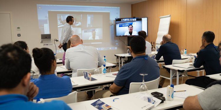 Un momento de la jornada de formación realizada ayer por Grupo Policlínica