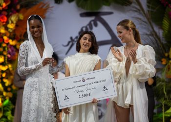 La ganadora de Futur Adlib 2022, Fatma Omarova.