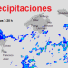 Imagen del radar de la Aemet de las precipitaciones en las últimas horas.