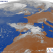 Nubes sobre Baleares, en la imagen de la AEMET.