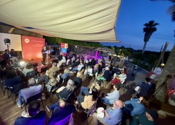 Un moment de l'acte d'ahir dissabte. FOTO: GxF